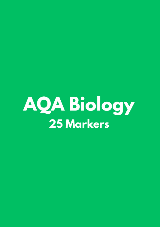 AQA Biology: 25 Markers