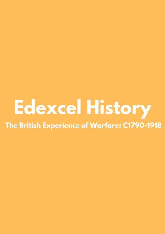 Edexcel History: The British Experience of Warfare: C1790-1918