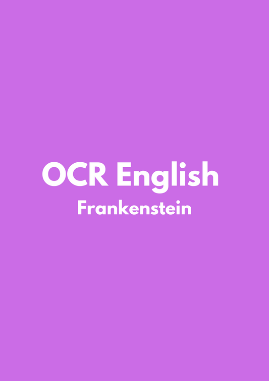 OCR English: Frankenstein