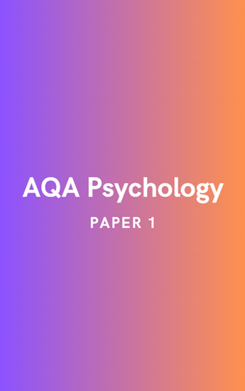 AQA Psychology: Paper 1