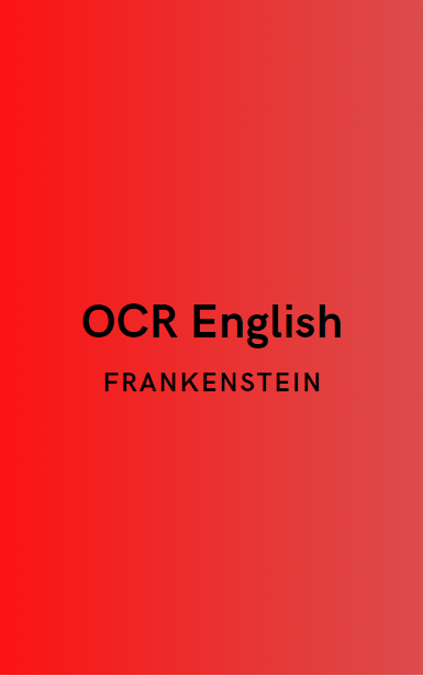 OCR English: Frankenstein