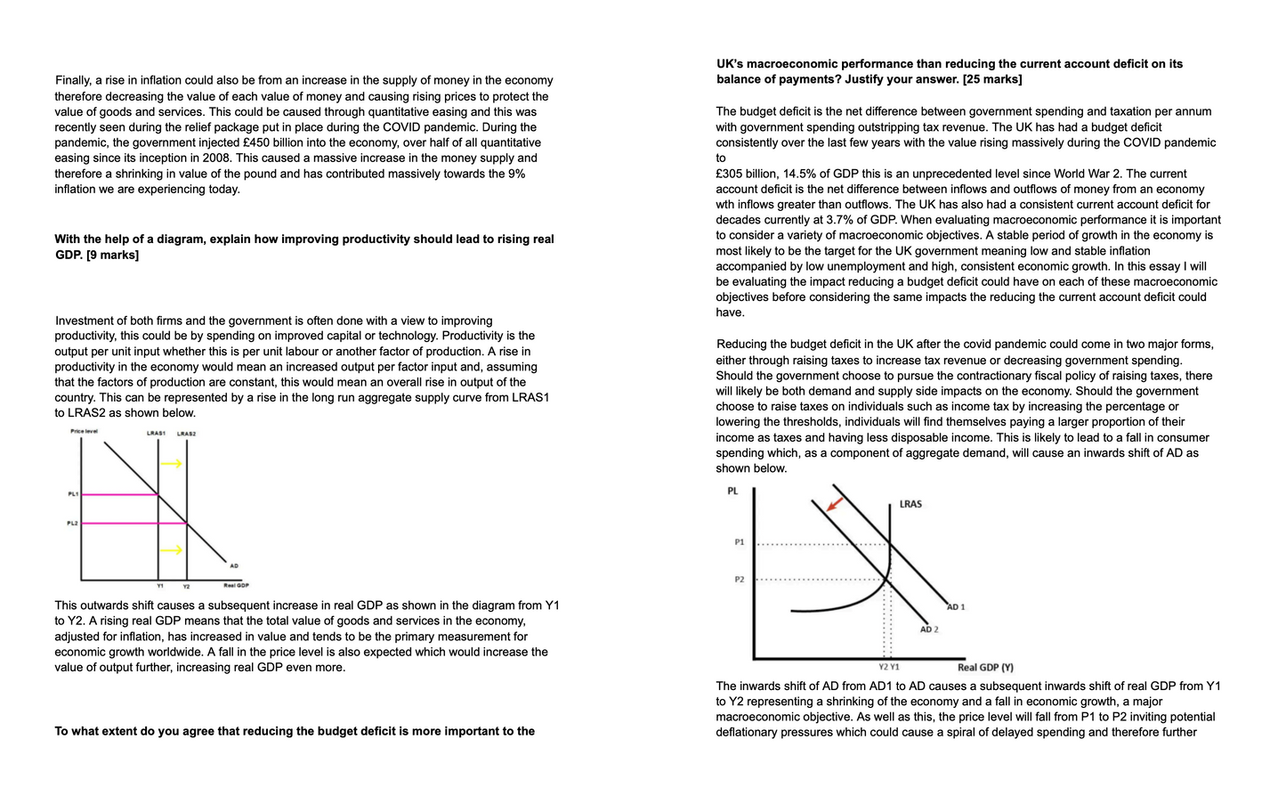 AQA Economics Paper 1: Microeconomics